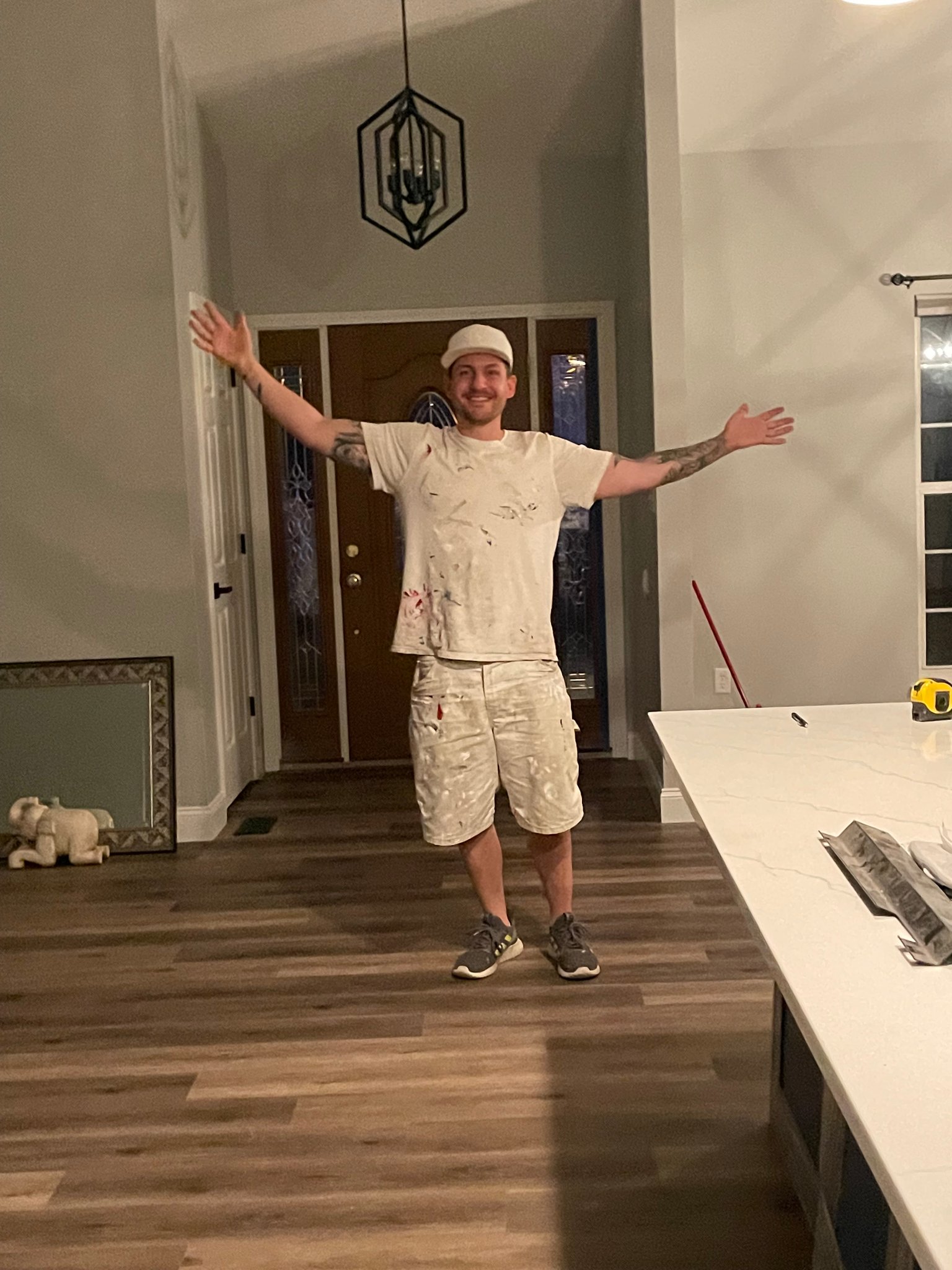 Sonny on the job site
